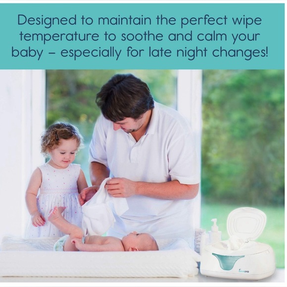 Baby Wipe Warmer, Baby Wet Wipes Dispenser with Changing Light - Picture 6 of 7